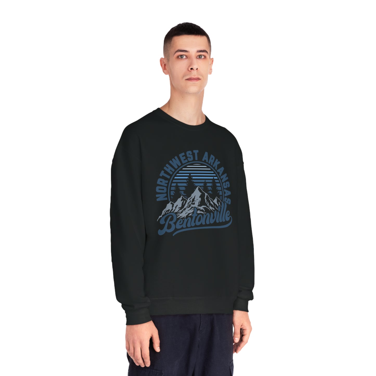 Mountain Vista: Bentonville Northwest Arkansas Crewneck Sweatshirt