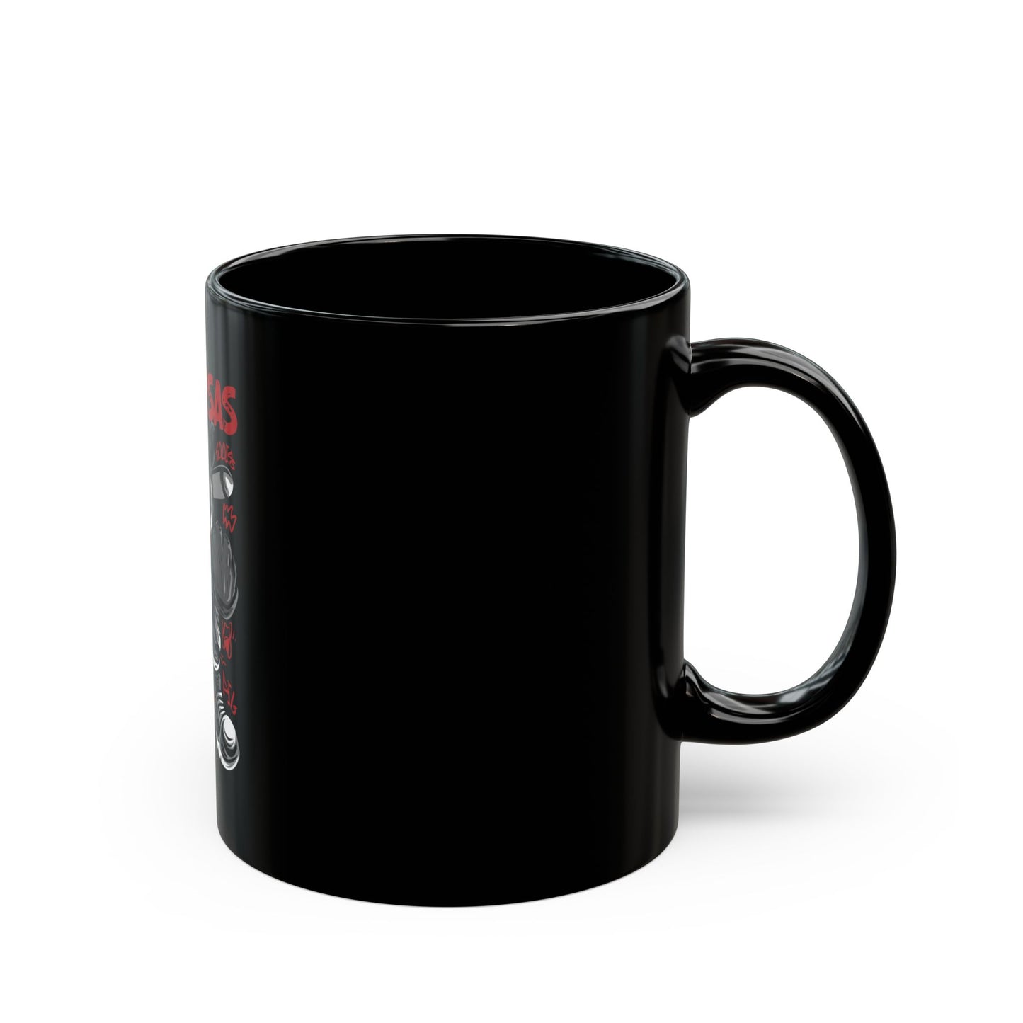 Razorback Pride: Black Ceramic Mug