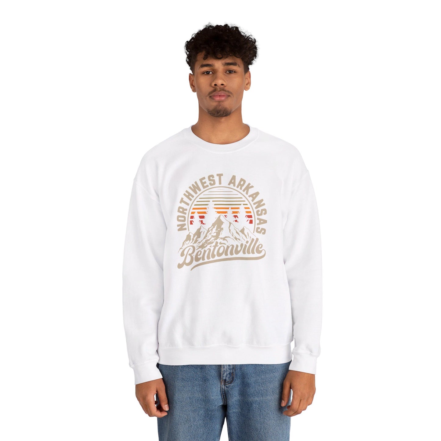 Bentonville Summit: Northwest Arkansas Heavy Blend™ Crewneck Sweatshirt