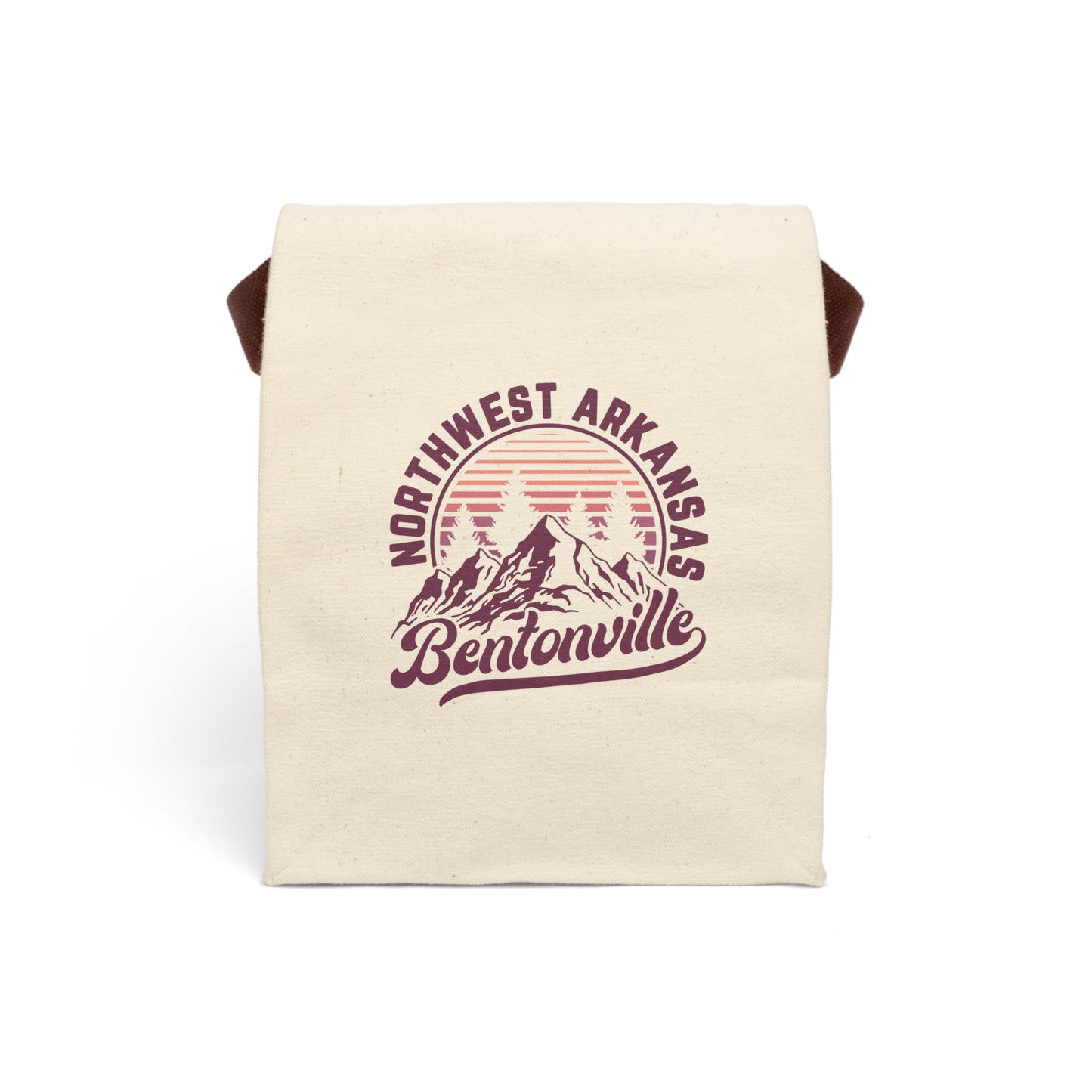 Ozark Journey: Smoky Peaks Canvas Lunch Bag