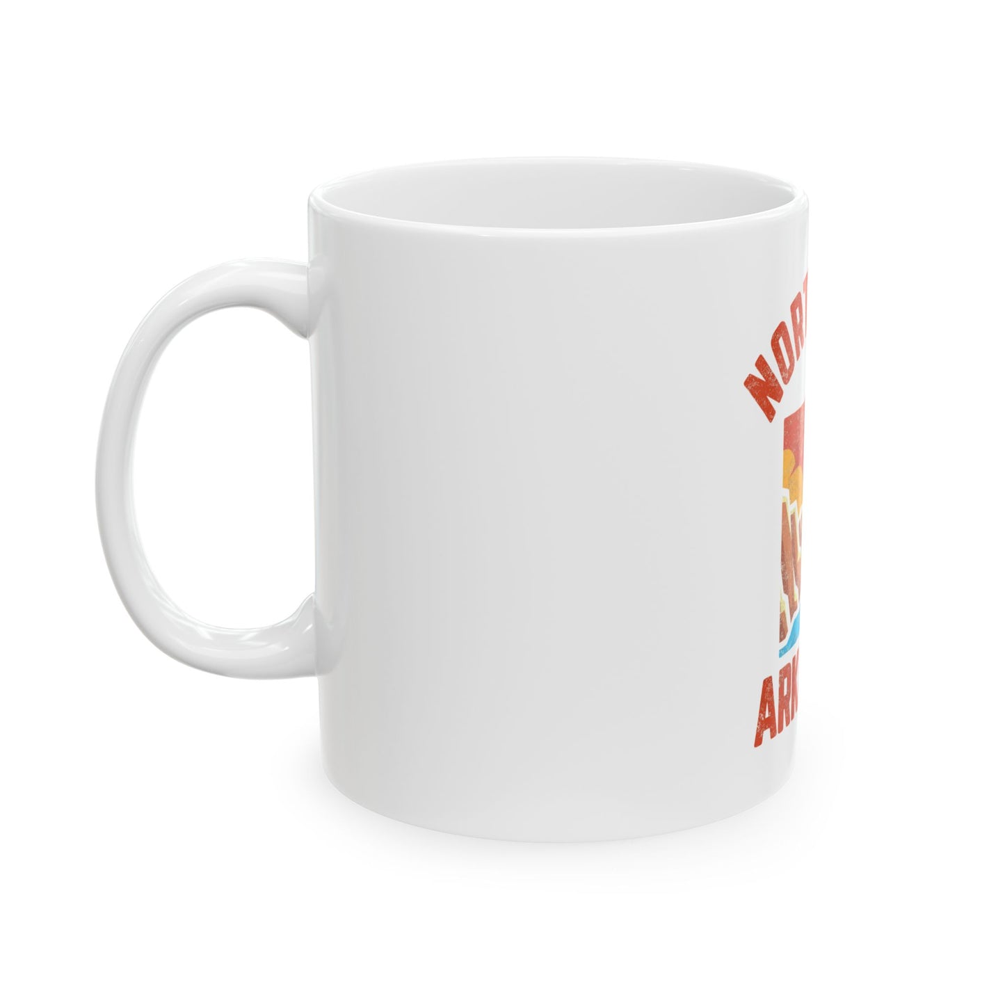 Northwest Arkansas Peaks: Scenic Ceramic Mug