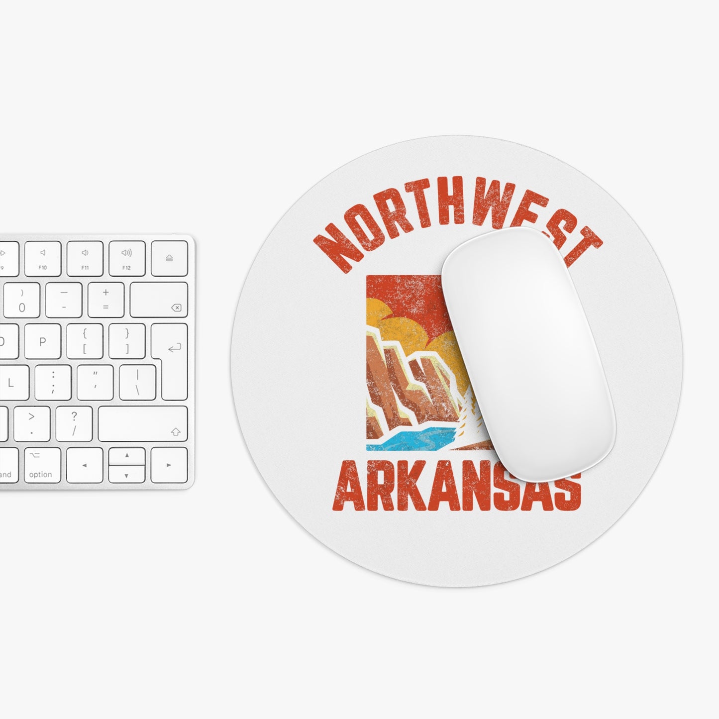Sunset Serenity: Northwest Arkansas Cozy Mouse Pad
