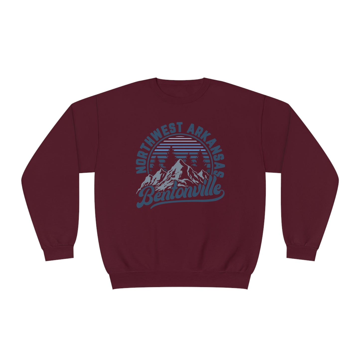 Mountain Vista: Bentonville Northwest Arkansas Crewneck Sweatshirt
