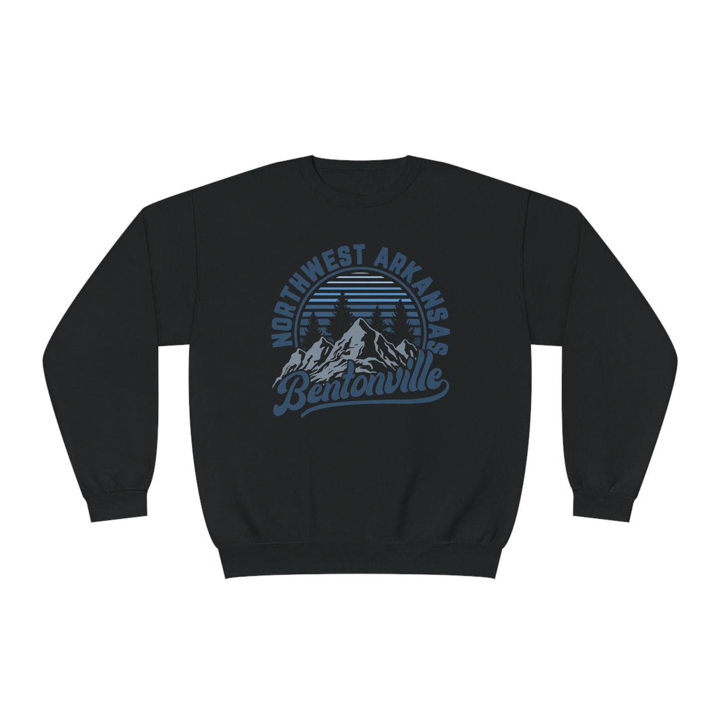 Mountain Vista: Bentonville Northwest Arkansas Crewneck Sweatshirt