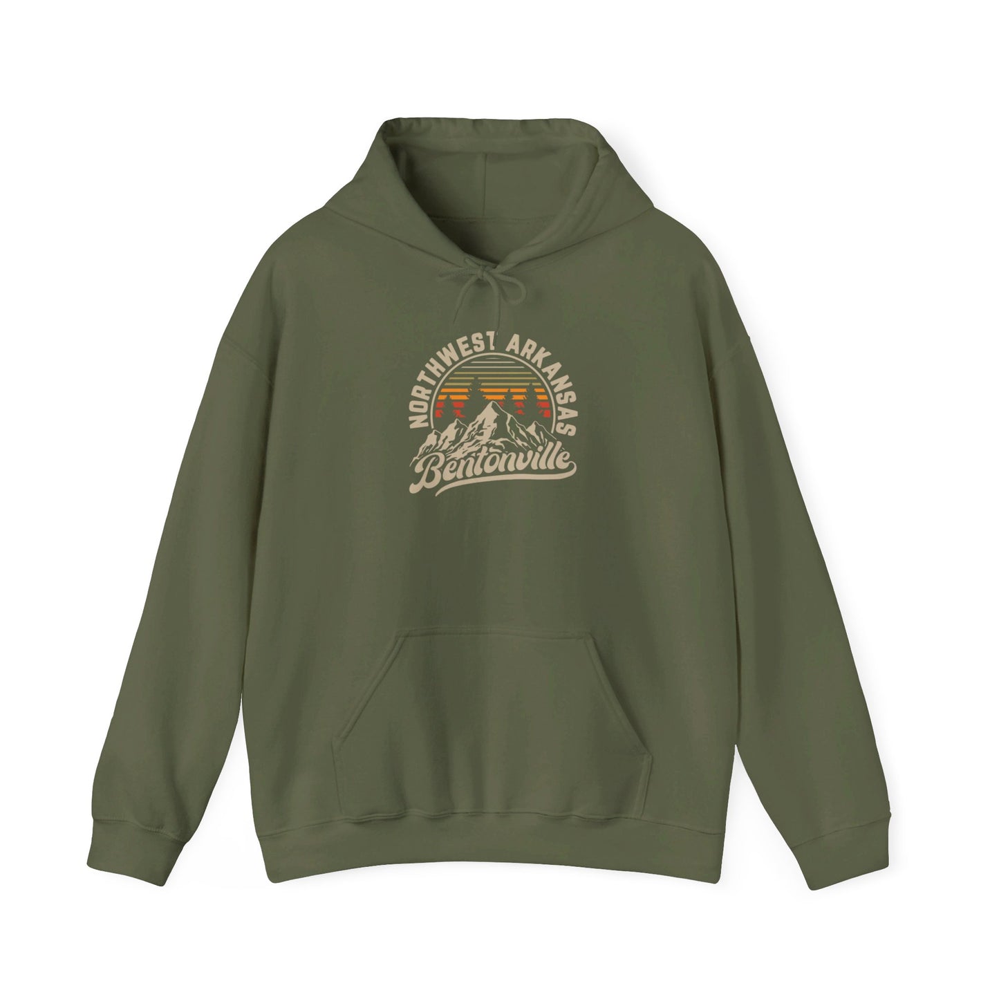 Bentonville Peaks: Northwest Arkansas Hoodie
