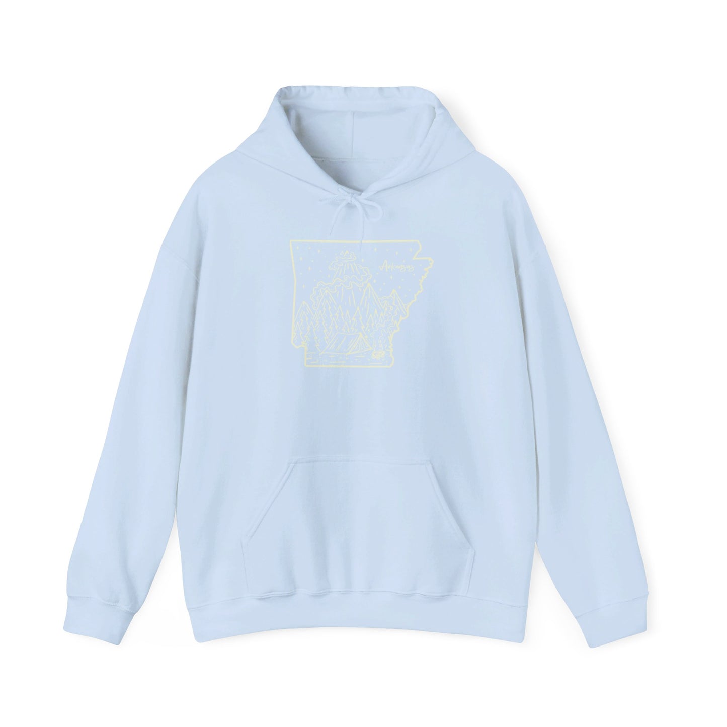 Arkansas Mist: Smoky Peaks Women's Hoodie