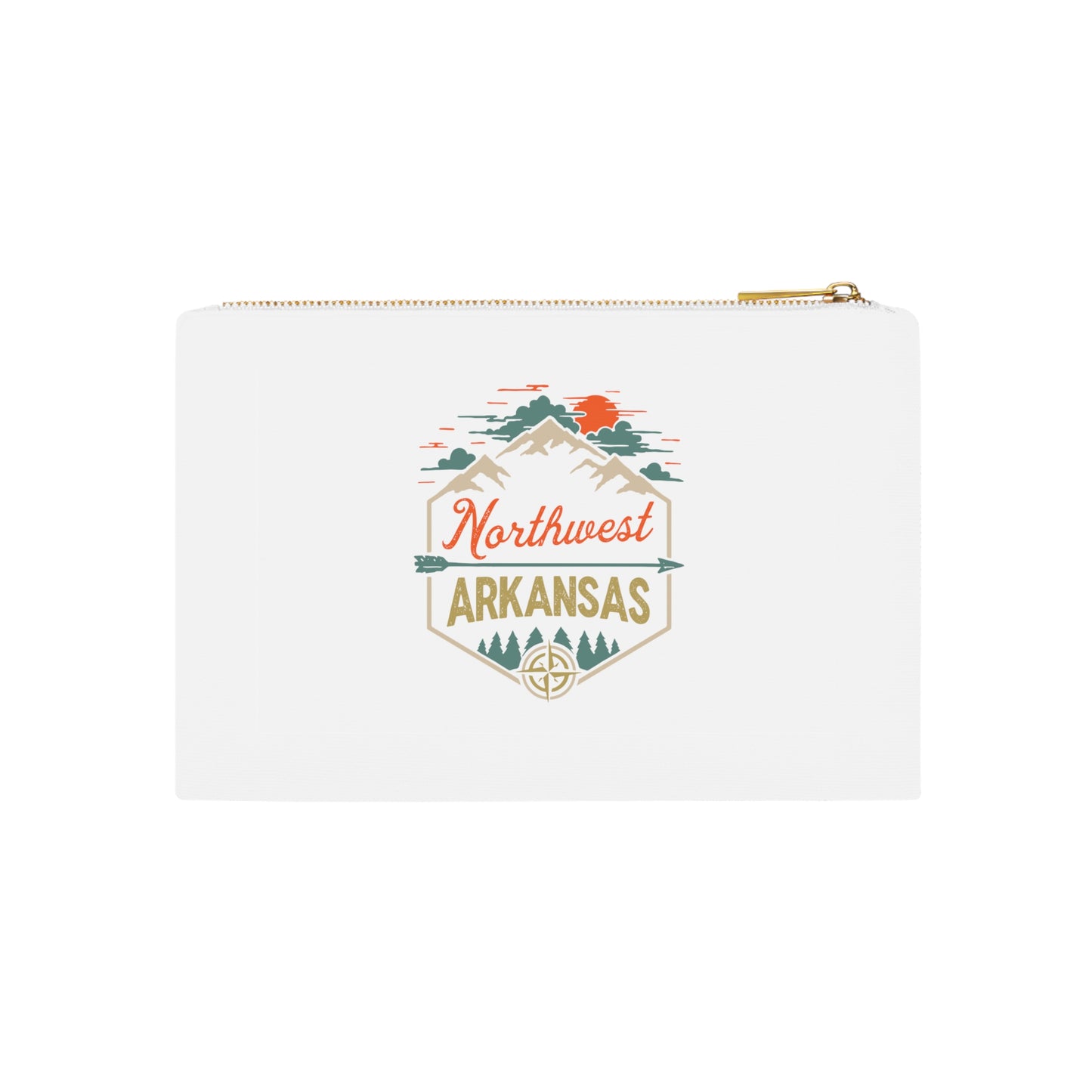 Sunset Serenity: OkayNWA Cosmetic Bag