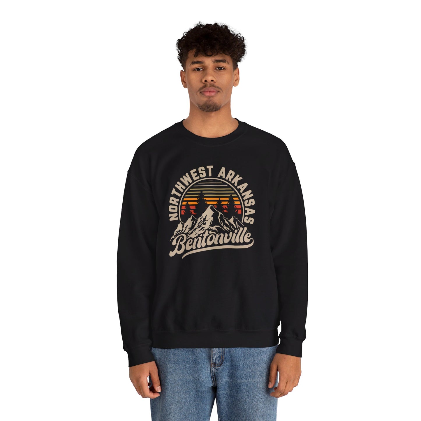 Bentonville Summit: Northwest Arkansas Heavy Blend™ Crewneck Sweatshirt
