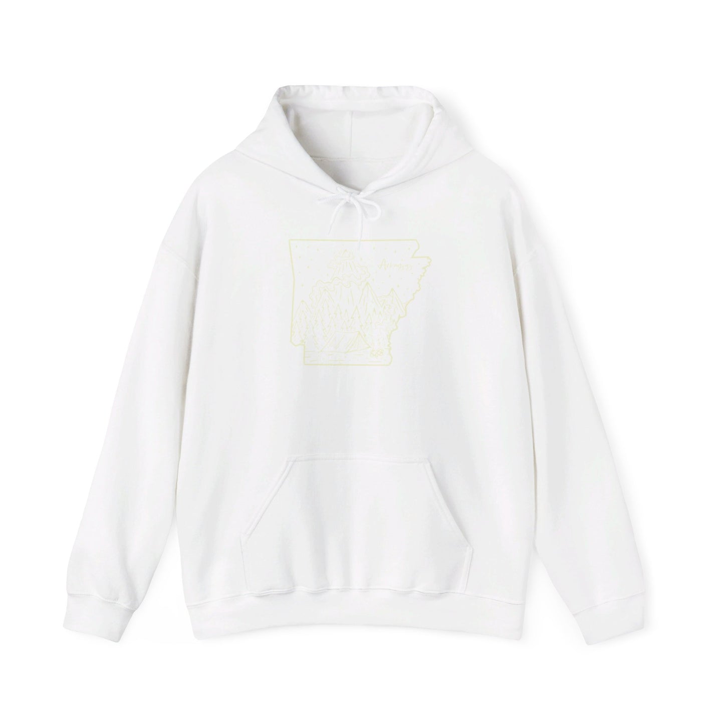Arkansas Mist: Smoky Peaks Women's Hoodie