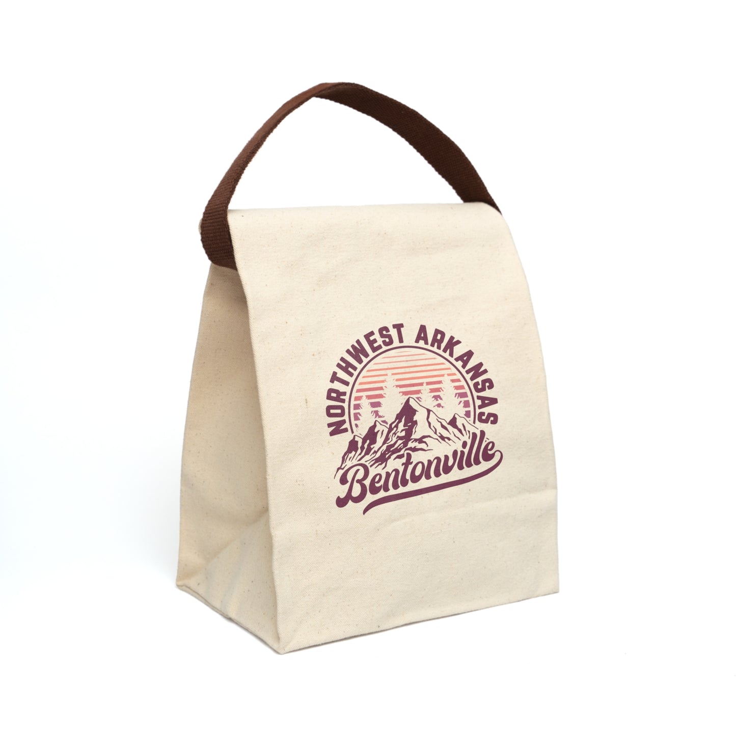 Ozark Journey: Smoky Peaks Canvas Lunch Bag
