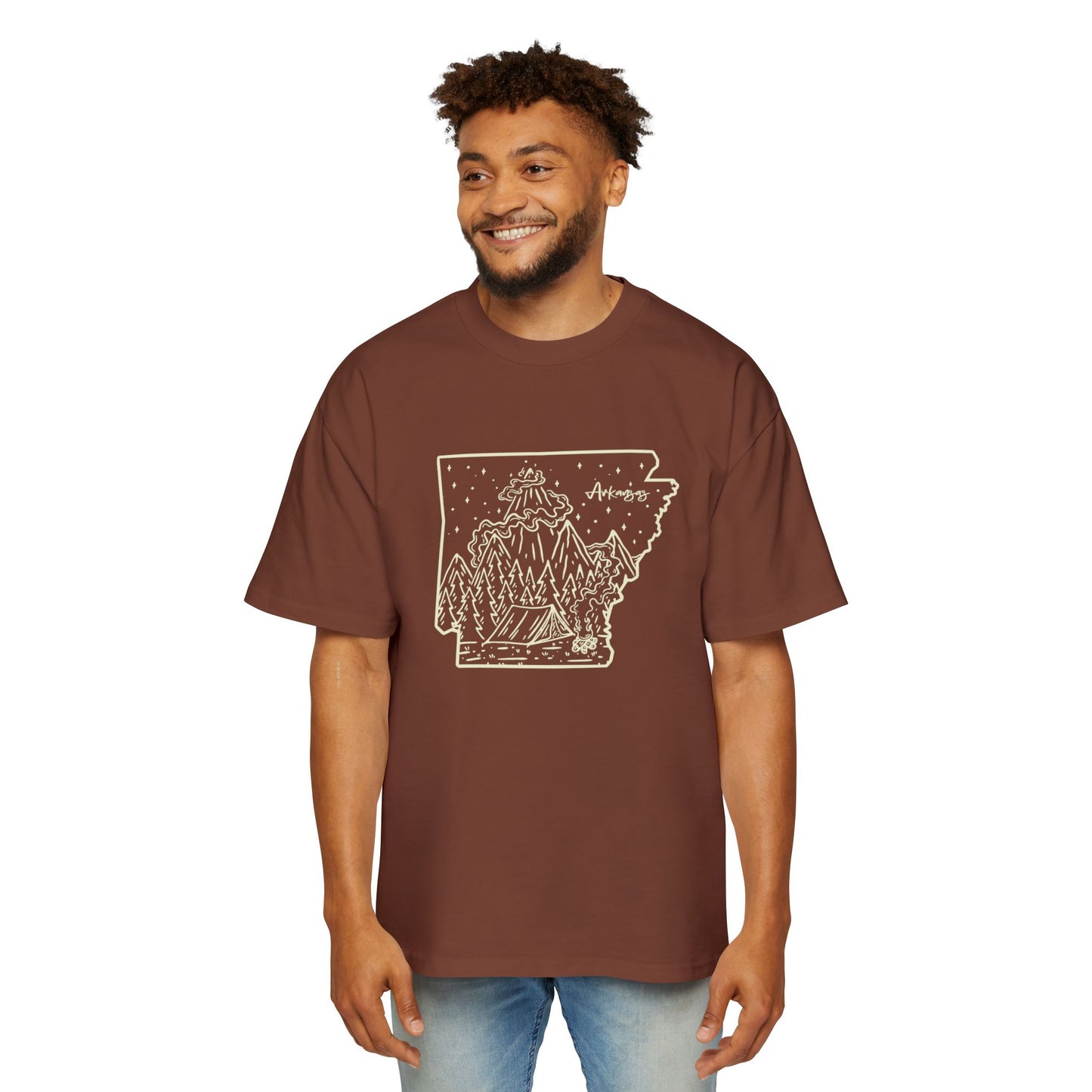 Smoky Peaks: Arkansas Heritage Oversized Tee