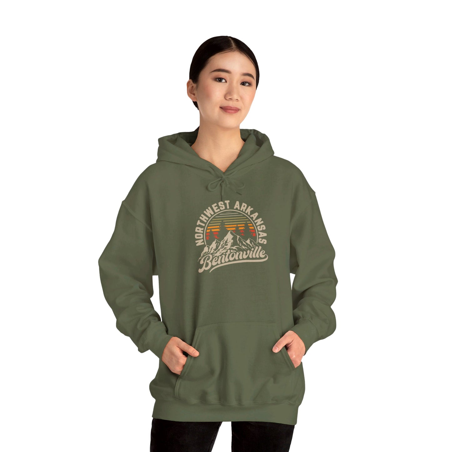 Bentonville Peaks: Northwest Arkansas Hoodie