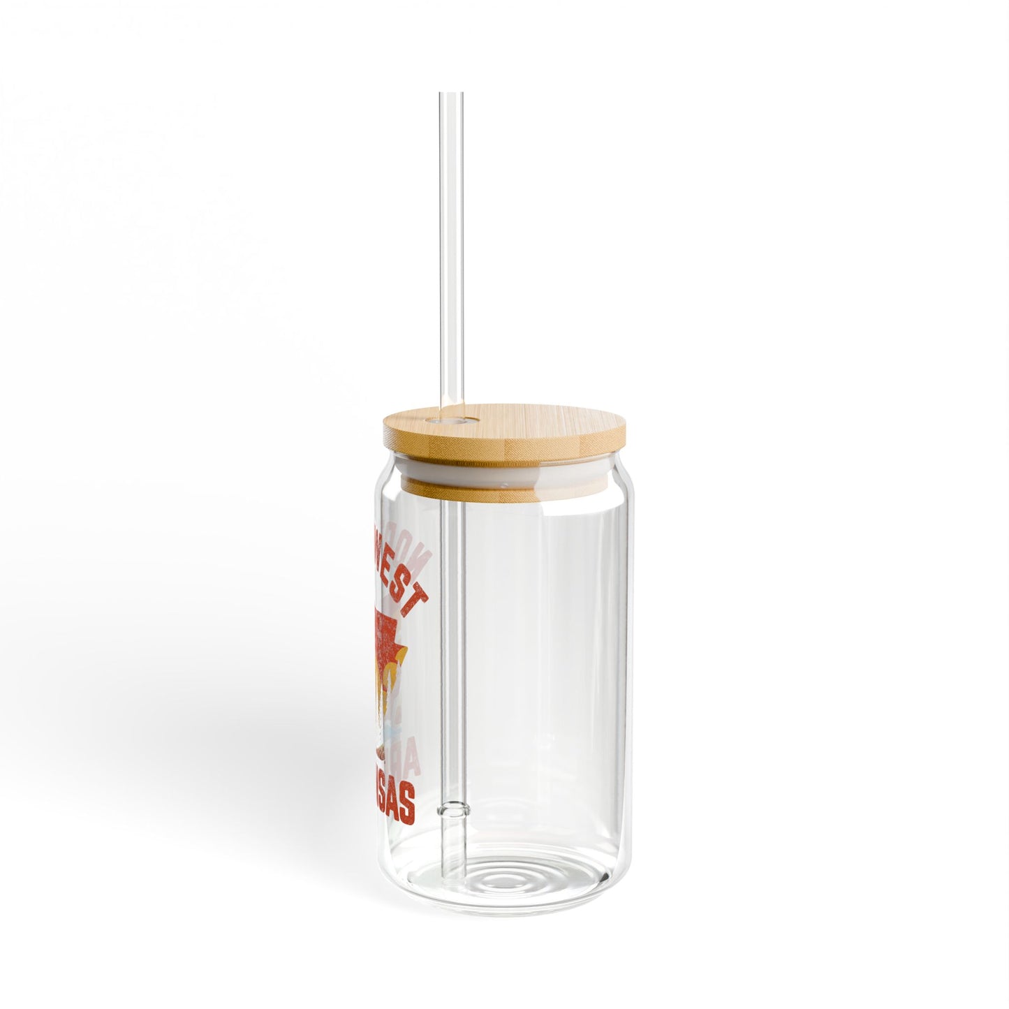 Sunset Cozy: Northwest Arkansas Sipper Glass