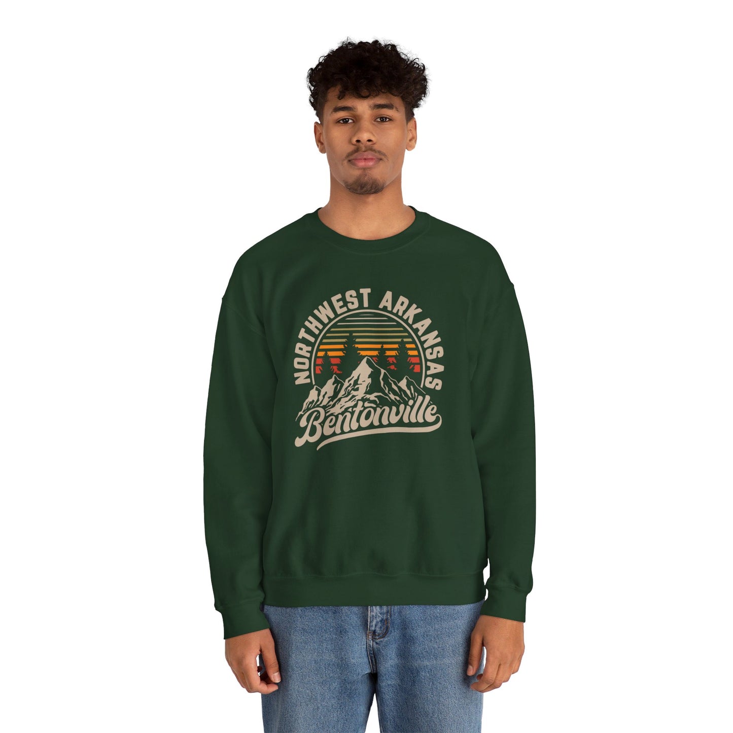 Bentonville Summit: Northwest Arkansas Heavy Blend™ Crewneck Sweatshirt