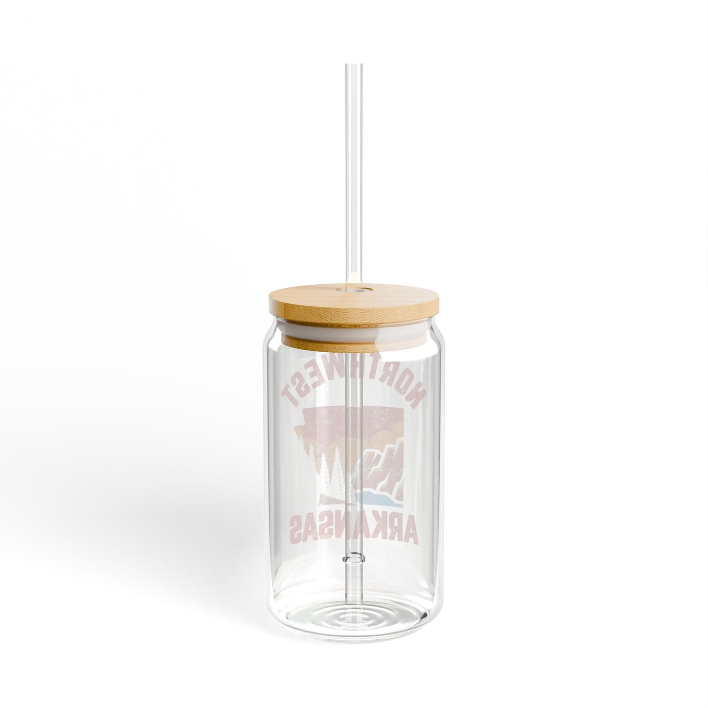 Sunset Cozy: Northwest Arkansas Sipper Glass