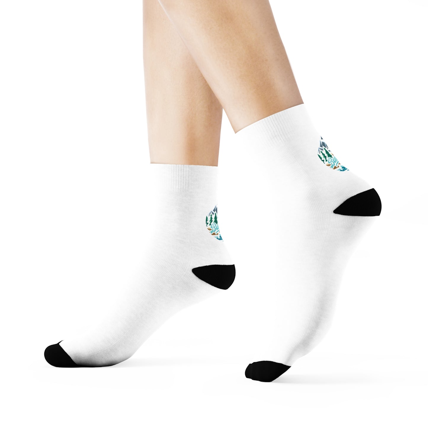 Arkansas Blue Step Socks