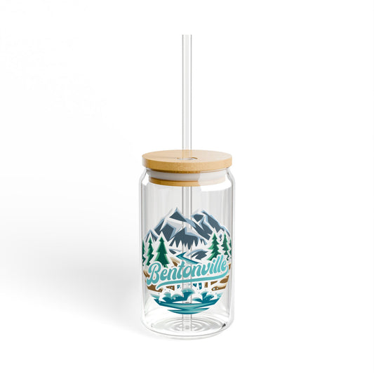 Arkansas Blue Sip & Shine Glass